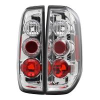 Spec'D Tuning Products - Spec-D 2005-2014 Nissan Frontier/ 2009-2012 Suzuki Equator Tail Lights (Chrome Housing/Clear Lens) - Image 1