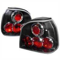 Spec'D Tuning Products - Spec-D 1993-1998 Volkswagen Golf Mk3 Tail Lights (Matte Black Housing/Clear Lens) - Image 1