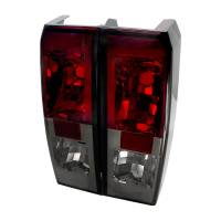 Spec'D Tuning Products - Spec-D 2005-2010 Hummer H3 Tail Lights (Chrome Housing/Red Smoke Lens) - Image 1