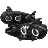 Spec'D Tuning Products - Spec-D 2001-2005 Mazda Miata MX-5 Dual Halo Projector Headlights (Matte Black Housing/Clear Lens) - Image 1