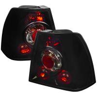 Spec'D Tuning Products - Spec-D 1999-2005 Volkswagen Jetta/Bora Mk4 Sedan Tail Lights (Glossy Black Housing/Smoke Lens) - Image 1