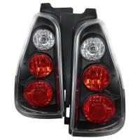 Spec'D Tuning Products - Spec-D 2003-2005 Toyota 4Runner Tail Lights (Matte Black Housing/Clear Lens) - Image 1