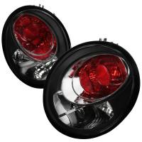 Spec'D Tuning Products - Spec-D 1998-2005 Volkswagen Beetle Tail Lights (Matte Black Housing/Clear Lens) - Image 1