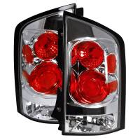 Spec'D Tuning Products - Spec-D 2005-2015 Nissan Armada Tail Lights (Chrome Housing/Clear Lens) - Image 1