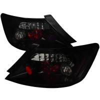 Spec'D Tuning Products - Spec-D 2006-2011 Honda Civic Coupe Tail Lights (Glossy Black Housing/Smoke Lens) - Image 1