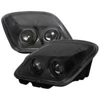 Spec'D Tuning Products - Spec-D 1997-2004 Chevrolet Corvette C5 H7 Projector Headlights (Matte Black Housing/Clear Lens) - Image 1