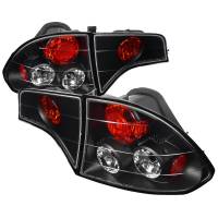 Spec'D Tuning Products - Spec-D 2006-2011 Honda Civic Sedan Tail Lights (Matte Black Housing/Clear Lens) - Image 1