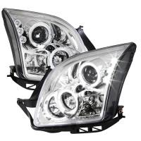 Spec'D Tuning Products - Spec-D 2006-2009 Ford Fusion Dual Halo Projector Headlights (Chrome Housing/Clear Lens) - Image 1