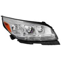 Spec'D Tuning Products - Spec-D 2013-2015 Chevrolet Malibu/ 2016 Malibu Limited Clear Lens Projector Headlight w/ Amber Reflector - Passenger Side Only - Image 1