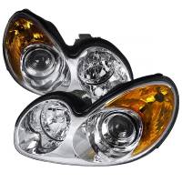 Spec'D Tuning Products - Spec-D 2002-2005 Hyundai Sonata Projector Headlights (Chrome Housing/Clear Lens) - Image 1