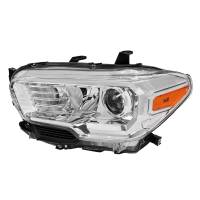 Spec'D Tuning Products - Spec-D 2016-2023 Toyota Tacoma Chrome Housing Clear Lens Projector Headlight - Driver Side Only - Image 1