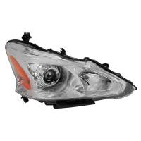 Spec'D Tuning Products - Spec-D 2013-2015 Nissan Altima Sedan Clear Lens Projector Headlight w/ Amber Reflector - Passenger Side Only - Image 1