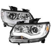 Spec'D Tuning Products - Spec-D 2015-2021 Chevrolet Colorado LED Bar Projector Headlights (Chrome Housing/Clear Lens) - Image 1