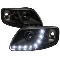 Spec'D Tuning Products - Spec-D 1997-2004 Ford F-150 / 1997-2002 Expedition Projector Headlights w/ SMD LED Light Strip (Black Housing/Smoke Lens) - Image 1