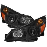 Spec'D Tuning Products - Spec-D 2010-2014 Subaru Legacy/Outback Projector Headlights (Matte Black Housing/Clear Lens) - Image 1