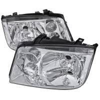 Spec'D Tuning Products - Spec-D 1999-2005 Volkswagen Jetta/Bora Mk4 V3 Factory Style Headlights (Chrome Housing/Clear Lens) - Image 1