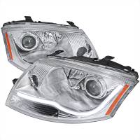 Spec'D Tuning Products - Spec-D 1999-2006 Audi TT LED Bar Projector Headlights (Chrome Housing/Clear Lens) - Image 1