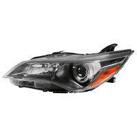 Spec'D Tuning Products - Spec-D 2015-2017 Toyota Camry Projector Headlight w/ Amber Reflector - Driver Side Only (Gunmetal Housing/Clear Lens) - Image 1