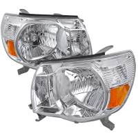 Spec'D Tuning Products - Spec-D 2005-2011 Toyota Tacoma Factory Style Headlights (Chrome Housing/Clear Lens) - Image 1