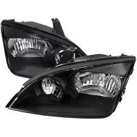 Spec'D Tuning Products - Spec-D 2005-2007 Ford Focus Factory Style Headlights (Matte Black Housing/Clear Lens) - Image 1