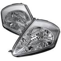 Spec'D Tuning Products - Spec-D 2000-2005 Mitsubishi Eclipse Factory Style Crystal Headlights (Chrome Housing/Clear Lens) - Image 1