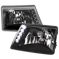 Spec'D Tuning Products - Spec-D 1998-2000 Ford Ranger Factory Style Headlights (Matte Black Housing/Clear Lens) - Image 1