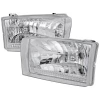 Spec'D Tuning Products - Spec-D 1999-2004 Ford F-250/F-350/F-450/F-550/Excursion Factory style Headlights (Chrome Housing/Clear Lens) - Image 1