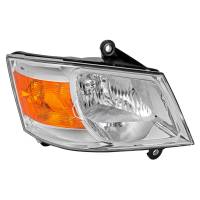 Spec'D Tuning Products - Spec-D 2008-2010 Dodge Grand Caravan Clear Lens Factory Style Crystal Headlight - Passenger Side Only - Image 1