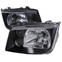 Spec'D Tuning Products - Spec-D 1999-2005 Volkswagen Jetta Mk4 Factory Style Headlight (Matte Black Housing/Clear Lens) - Image 1