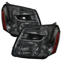 Spec'D Tuning Products - Spec-D 2005-2009 Chevrolet Equinox Factory Style Headlights w/ Amber Reflector (Chrome Housing/Smoke Lens) - Image 1