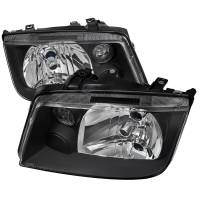 Spec'D Tuning Products - Spec-D 1999-2005 Volkswagen Jetta/Bora Mk4 V3 Factory Style Headlights (Matte Black Housing/Clear Lens) - Image 1