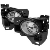 Spec'D Tuning Products - Spec-D 2009-2014 Nissan Maxima H11 Fog Lights Kit w/ Switch & Wiring Harness (Chrome Housing/Clear Lens) - Image 1