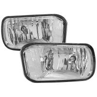 Spec'D Tuning Products - Spec-D 2009-2012 Dodge RAM 1500 / 2010-2018 2500 3500 H10 Fog Lights (Chrome Housing/Clear Lens) - Image 1