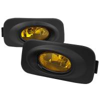 Spec'D Tuning Products - Spec-D 2004-2005 Acura TSX H11 Fog Lights Kit (Chrome Housing/Yellow Lens) - Image 1
