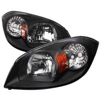 Spec'D Tuning Products - Spec-D 2005-2010 Chevrolet Cobalt Pontiac Pursuit/G5 Factory Style Crystal Headlights (Matte Black Housing/Clear Lens) - Image 1