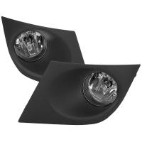 Spec'D Tuning Products - Spec-D 2007-2011 Nissan Versa H11 Fog Lights Kit w/ Switch & Wiring Harness (Chrome Housing/Clear Lens) - Image 1