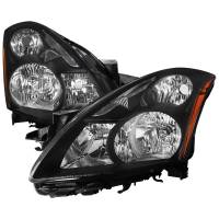 Spec'D Tuning Products - Spec-D 2010-2012 Nissan Altima Sedan Factory Style Headlights (Matte Black Housing/Clear Lens) - Image 1