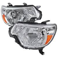 Spec'D Tuning Products - Spec-D 2012-2015 Toyota Tacoma Factory Style Headlights (Chrome Housing/Clear Lens) - Image 1