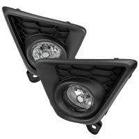 Spec'D Tuning Products - Spec-D 2013-2016 Mazda CX-5 H11 Fog Lights Kit w/ Switch & Wiring Harness (Chrome Housing/Clear Lens) - Image 1