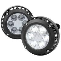Spec'D Tuning Products - Spec-D 2007-2014 Chevrolet Tahoe/Suburban/ GMC Yukon/Yukon XL LED Fog Lights (Chrome Housing/Clear Lens) - Image 1