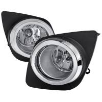 Spec'D Tuning Products - Spec-D 2009-2012 Toyota RAV4 H11 Fog Lights Kit (Chrome Housing/Clear Lens) - Image 1