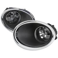 Spec'D Tuning Products - Spec-D 2017-2018 Nissan Rogue Sport H11 Fog Lights Kit (Chrome Housing/Clear Lens) - Image 1