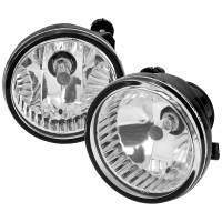Spec'D Tuning Products - Spec-D 2000-2009 Toyota Echo/Highlander/Prius 9006 Fog Lights Kit w/ Switch & Wiring Harness (Chrome Housing/Clear Lens) - Image 1