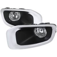 Spec'D Tuning Products - Spec-D 2015-2017 Jeep Renegade H8 Fog Lights (Chrome Housing/Clear Lens) - Image 1