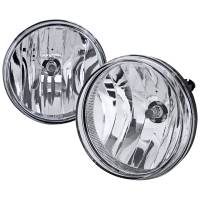 Spec'D Tuning Products - Spec-D 2007-2014 GMC Sierra 1500 2500HD/3500HD H8 Fog Lights Kit (Chrome Housing/Clear Lens) - Image 1