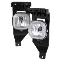 Spec'D Tuning Products - Spec-D 2005-2007 Ford F-250/F-350/Excursion H10 Fog Lights (Chrome Housing/Clear Lens) - Image 1