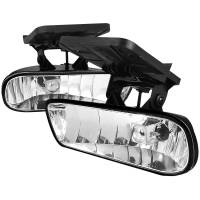 Spec'D Tuning Products - Spec-D 1999-2006 GMC Sierra/Yukon/Yukon XL 12V/27W 881 Fog Lights w/ Mounting Brackets (Chrome Housing/Clear Lens) - Image 1