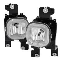 Spec'D Tuning Products - Spec-D 2008-2010 Ford F-250/F-350/F-450/F-550 Super Duty H10 Fog Lights (Chrome Housing/Clear Lens) - Image 1