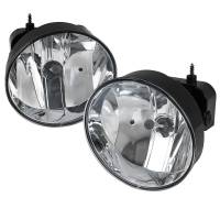Spec'D Tuning Products - Spec-D 2002-2009 GMC Envoy 12V/27W Fog Lights (Chrome Housing/Clear Lens) - Image 1