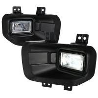 Spec'D Tuning Products - Spec-D 2015-2017 Ford F-150 6500K SMD LED Fog Lights (Chrome Housing/Clear Lens) - Image 1